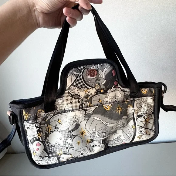 Petunia Pickle Bottom Disney Beauty And The Beast Pop Art Belle Stroller Caddy - Picture 4 of 12